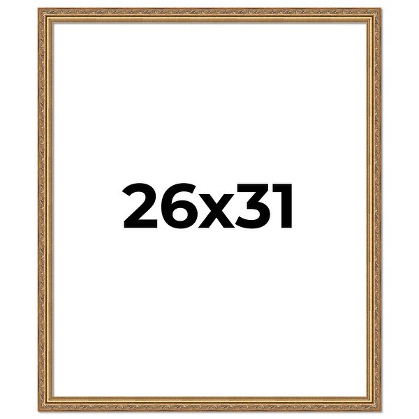フォトフレーム Photo frame 26x31 Frame Red Solid Wood Picture Frame Width 1.75 Inches